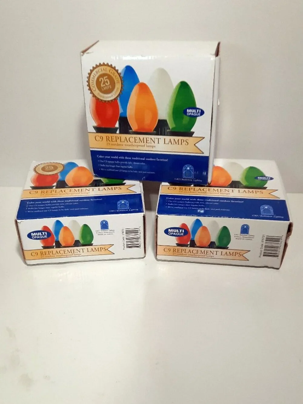 64 Outdoor Bethlehem Lighting C9 Replacement Bulbs Untested